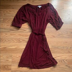 Calvin Klein size 10 dark red Elegant Burgundy Women's Dress